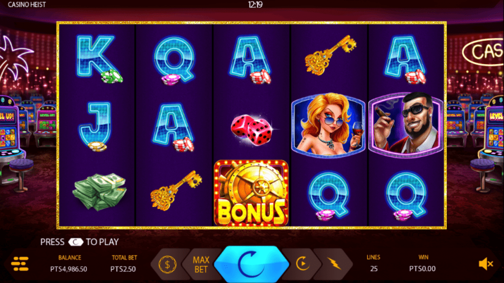 Casino Heist, Mb Games, Expanse, Online Casino Bonus