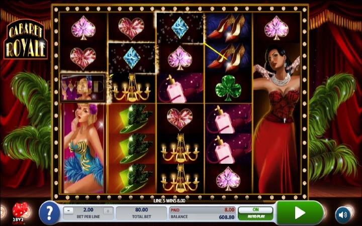 Cabaret Royale, Online Casino bonus, Balkan Casino