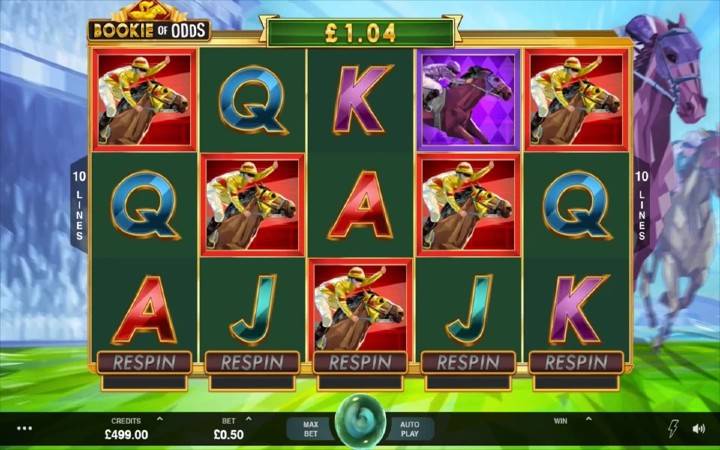 Bookie of Odds, Bonus Casino