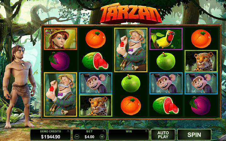 Tarzan, Microgaming, Bonus Casino
