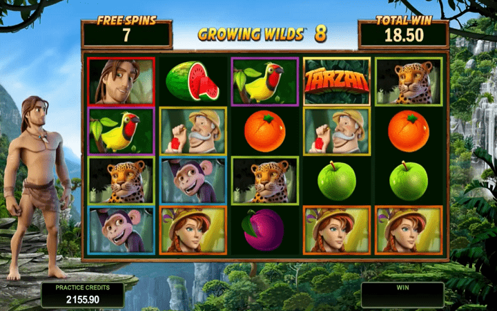 Tarzan, Microgaming, Online Casino Bonus