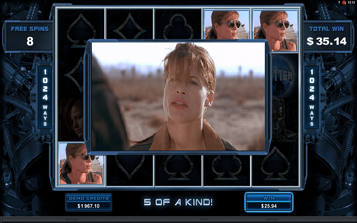 Terminator 2, Microgaming, Bonus Casino