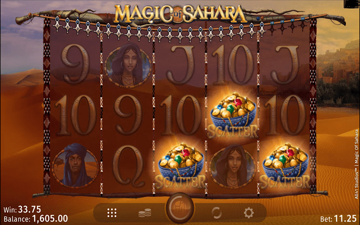 Magic of Sahara, Microgaming, All41 Studio, Bonus Casino