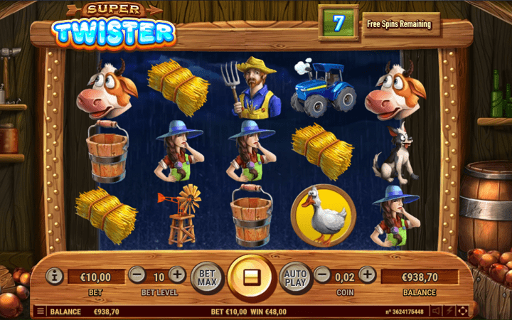 Super Twister, Habanero, Online Casino Bonus