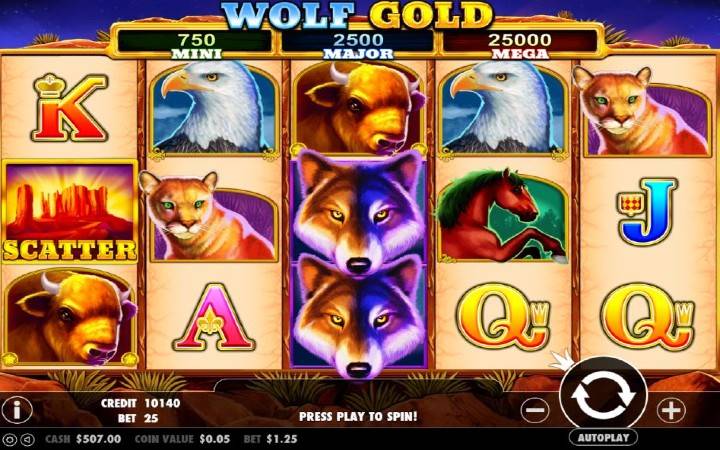 Wolf Gold, Bonus Casino