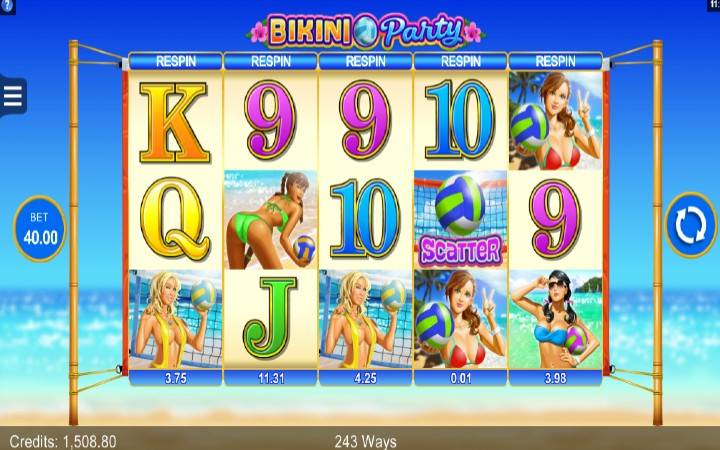 Bikini Party, Online Casino Bonus