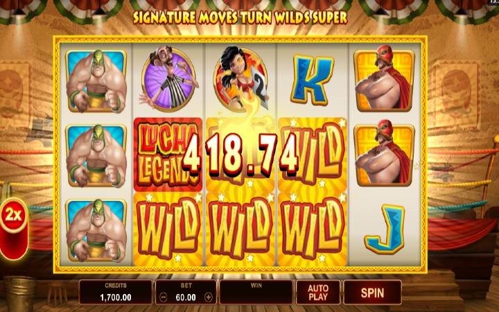 Online casino Bonus, Lucha Legends