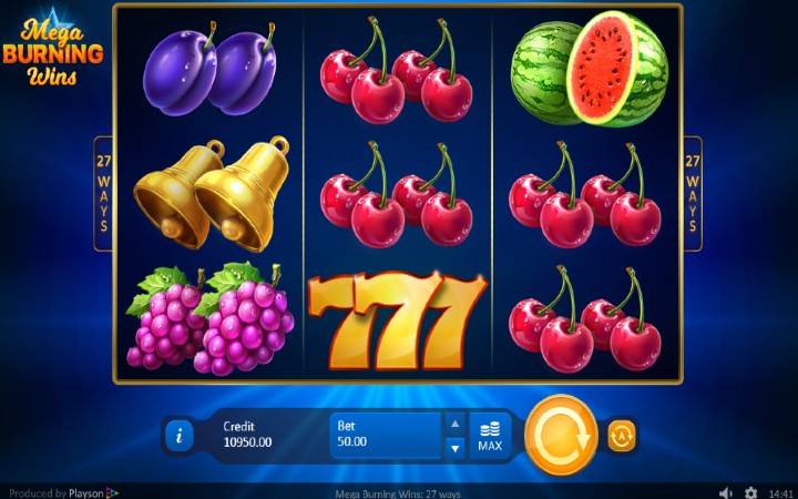 Mega Burning Wins, Online Casino Bonus, kazino