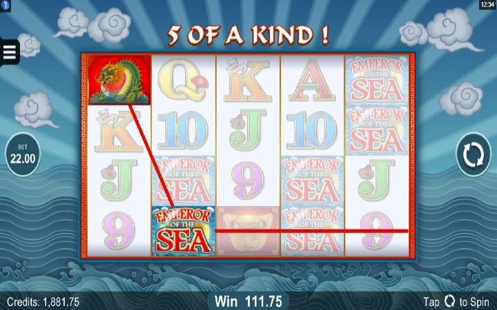 Online Casino Bonus, Emperor of the Sea