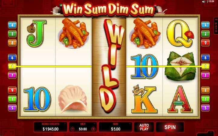 Online casino bonus, Win SUm Dim Sum