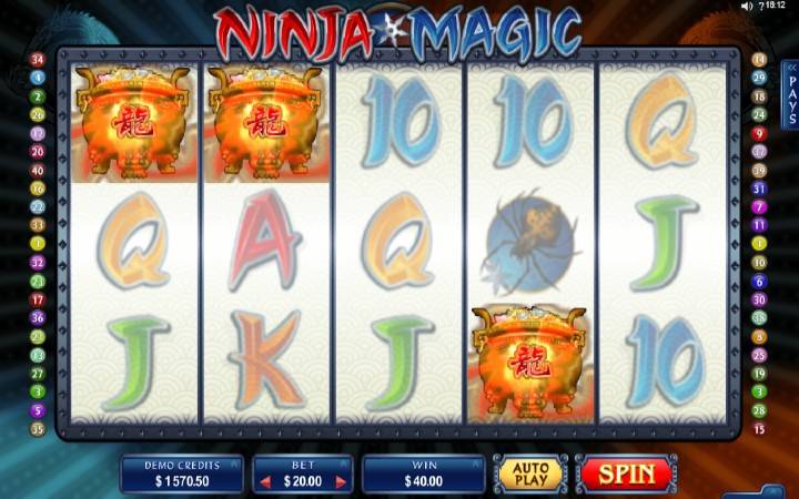Online Casino Bonus, Ninja Magic