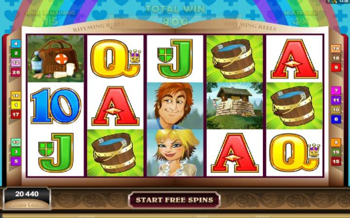 Besplatni spinovi, online casino bonus, Jack and Jill
