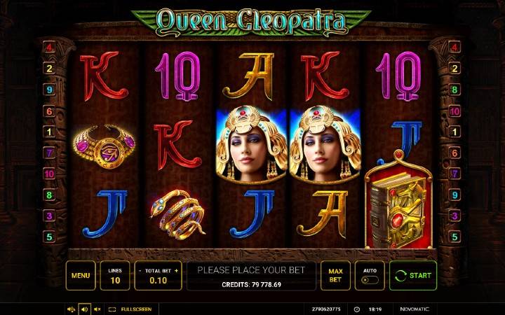 Online Casino Bonus, Queen Cleopatra