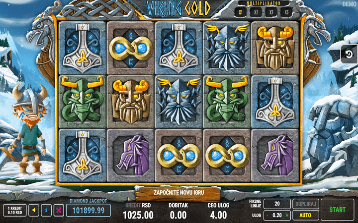 Viking Gold, Fazi, Online Casino Bonus