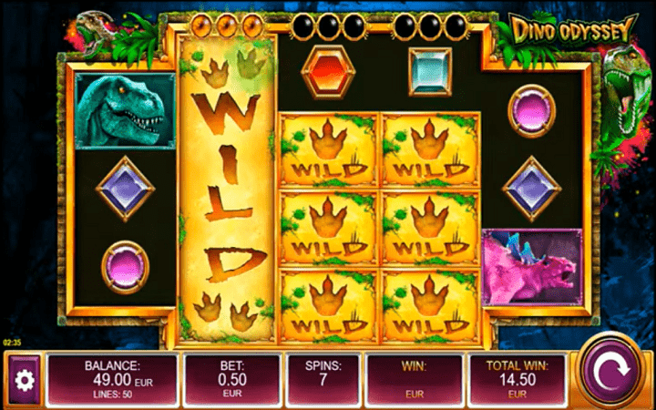 Dino Odyssey, Kalamba Games, Online Casino Bonus