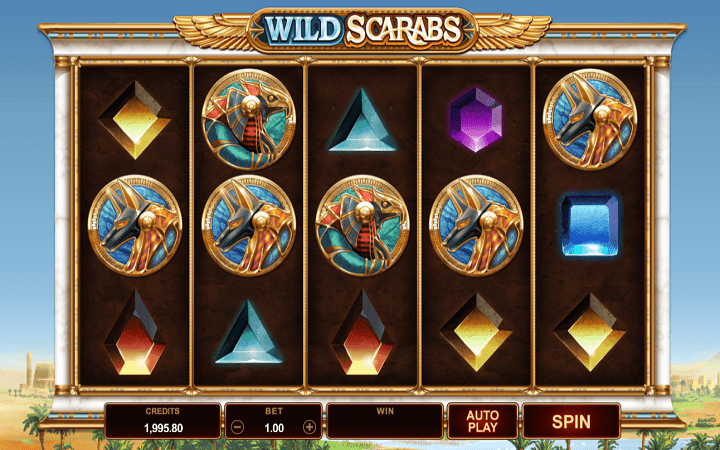 Wild Scarabs, Microgaming, Online Casino Bonus