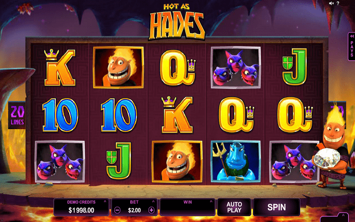 Hot as Hades, Microgaming Online Casino Bonus