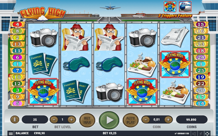 Flying High, Habanero, Online Casino Bonus