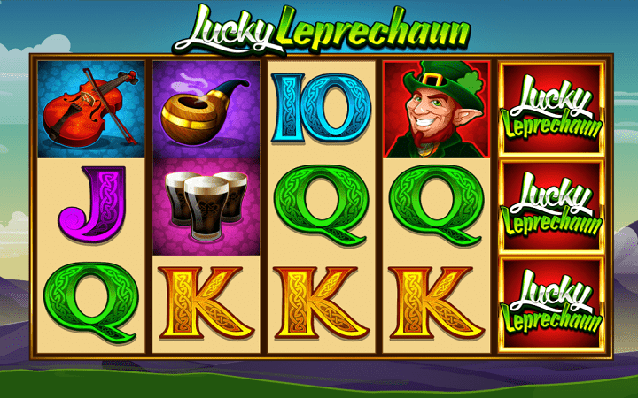 Skladište džokera slota Lucky Leprechaun-džoker simboli u petoj koloni