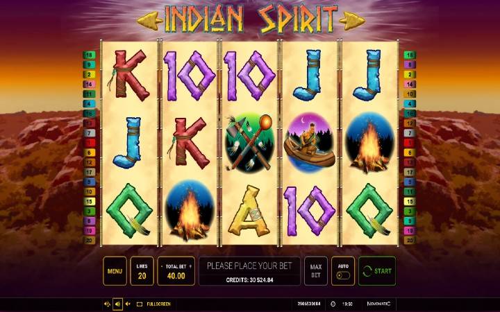 Indian Spirit, Online Casino Bonus