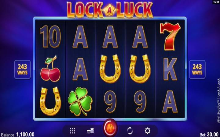 Lock a Luck slot-izgled slota-tabla za igru