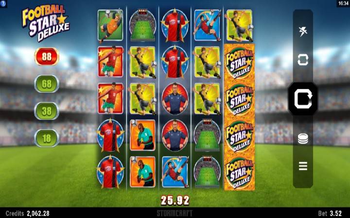 Football Star Deluxe, Online Casino Bonus