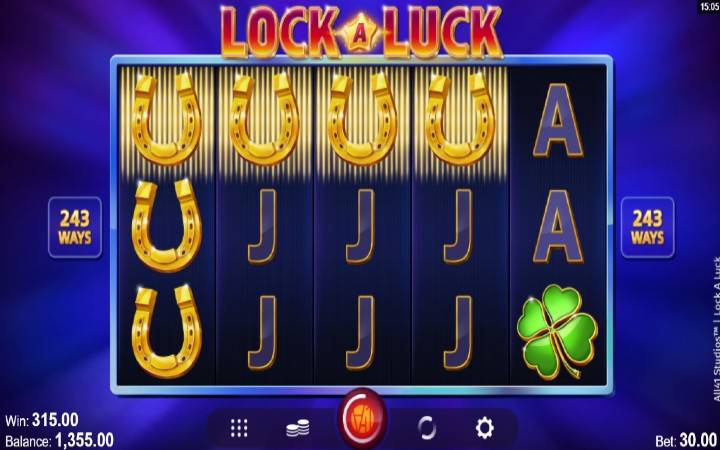 Zaključane kolone-video slot Lock a Luck