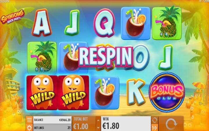 Respin, Online Casino Bonus, Spinions
