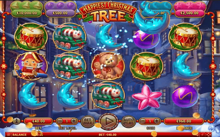 Happiest Christmas Tree, Habanero, Online Casino Bonus