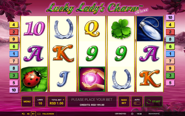  Lucky Lady's Deluxe, Novomatic, Greentube, Od srećne dame srećnoj dami