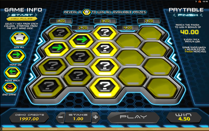 Hexaline, Microgaming, Online Casino Bonus