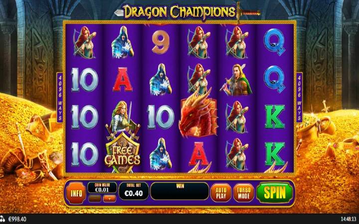 Dragon Champions, Playtech, Online Casino BOnus