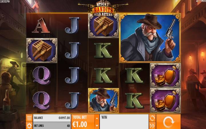Sticky Bandits: Wild Return, Online Casino Bonus