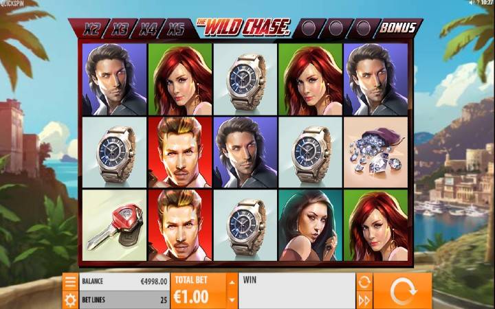 The Wild Chase, Quickspin, Online Casino BOnus