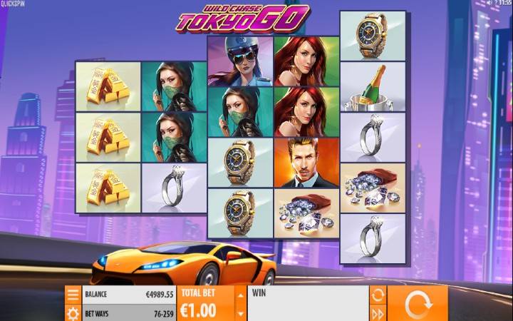 Wild Chase: Tokyo Go, Quickspin, Online Casino Bonus