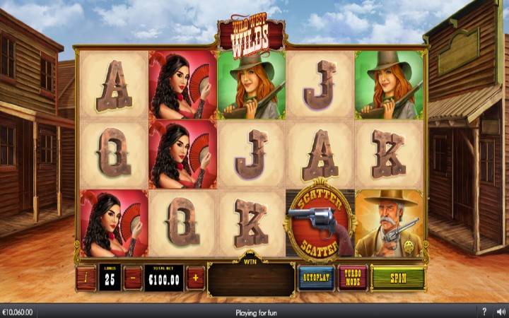 Wild West Wilds, Online Casino Bonus, Playtech
