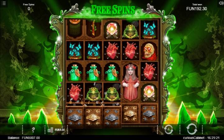 Besplatni Spinovi, Online Casino Bonus, The Curious Cabinet