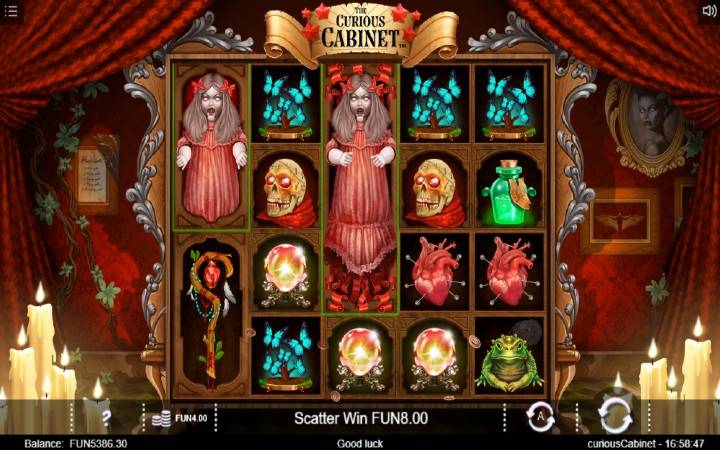 Lutka, Horor, Online Casino Bonus, The Curious Cabinet