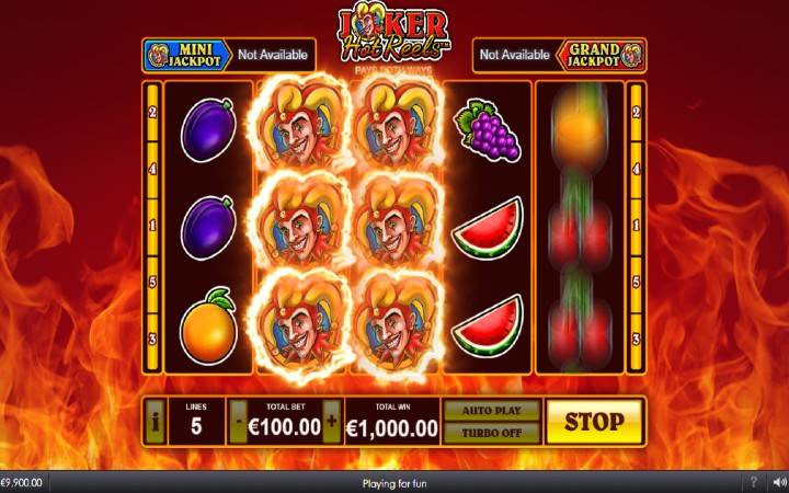 Joker's Respins, Online Casino Bonus, Joker Hot Reels