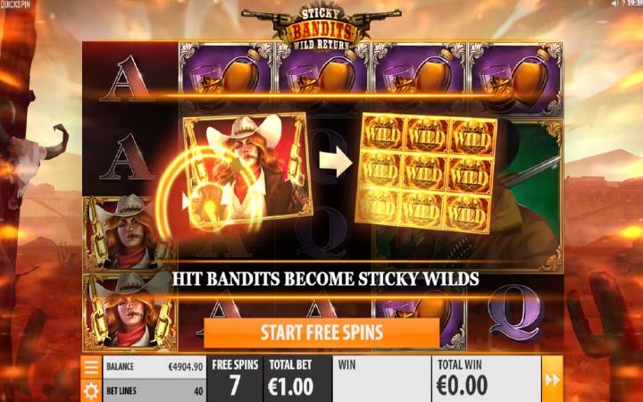 Besplatni Spinovi, Online Casino Bonus, Sticky Bandits: Wild Return