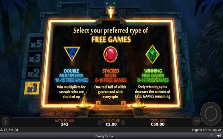 Besplatni Spinovi, Online Casino Bonus, Legend of the Jaguar