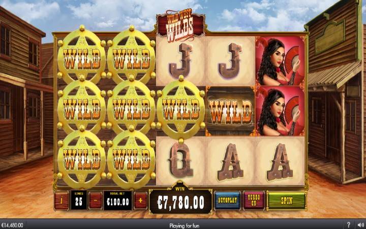 Lepljivi džokeri, Online Casino Bonus, Wild West Wilds