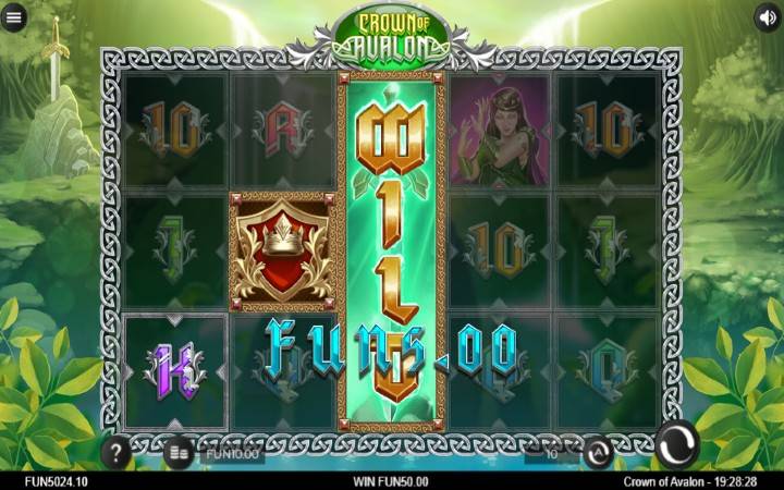 Džokeri, Crown of Avalon, Online Casino Bonus