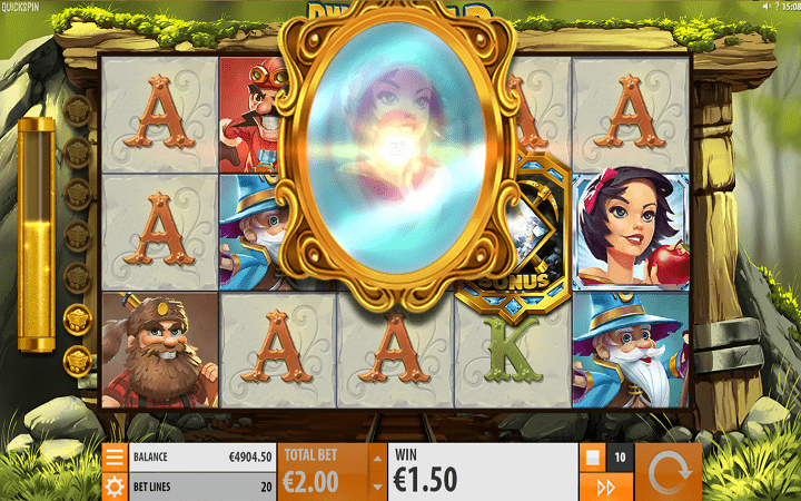 Dwarfs Gone Wild, Quickspin, Playtech, Online Casino Bonus
