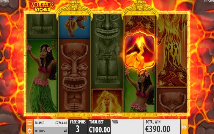 Besplatni Spinovi, Online Casino Bonus, Volcano Riches