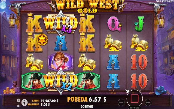 Džoker Multiplikatori, Online Casino Bonus, Wild West Gold
