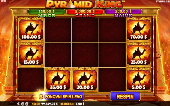 Respin, Pyramid King