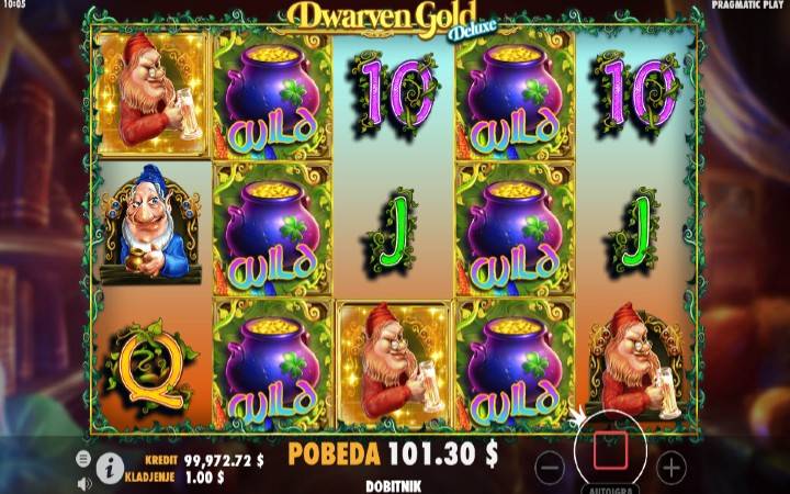 Dwarven Gold Deluxe, Online Casino Bonus