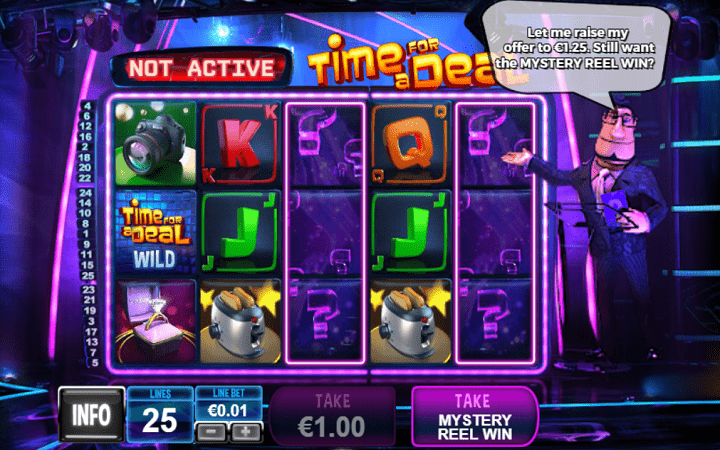 Time for a Deal, Playtech, Online Casino Bonus