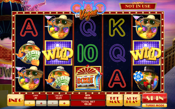 Cat in Vegas, Playtech, Online Casino Bonus